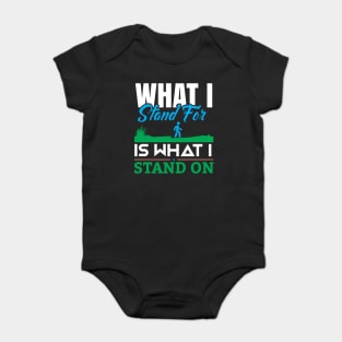 Mother Earth Protection Quote - Climate Protest Design Baby Bodysuit